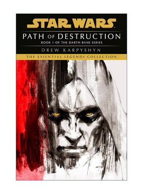 英文原版 Star Wars Legends Darth Bane Path of Destruction 星球大战传奇 达斯·贝恩三部曲1 毁灭之路英文版进口英语原版书籍