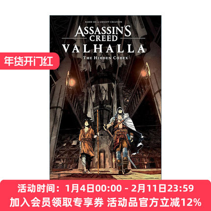 英文原版 Assassin's Creed Valhalla The Hidden Codex 刺客信条 英灵殿 隐藏法典 黑马漫画 精装 英文版 进口英语原版书籍