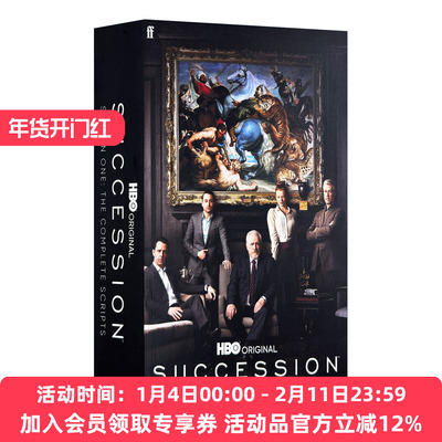 英文原版 Succession – Season One 继承之战第一季 电视剧本 HBO热门商战美剧 英文版 进口英语原版书籍