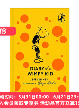 英文原版 Diary of a Wimpy Kid 小屁孩日记 Puffin Classics精装海雀经典85周年收藏系列 英文版 进口英语原版书籍