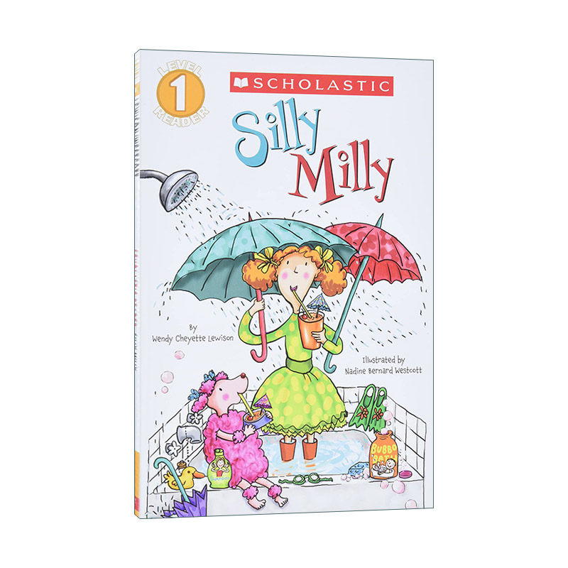 英文原版 scholastic reader level 1 silly milly 学乐分级读物1 傻