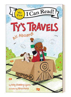 英文原版 Ty's Travels All Aboard! 泰的旅行 开船啦 My First I Can Read分级阅读 英文版 进口英语原版书籍