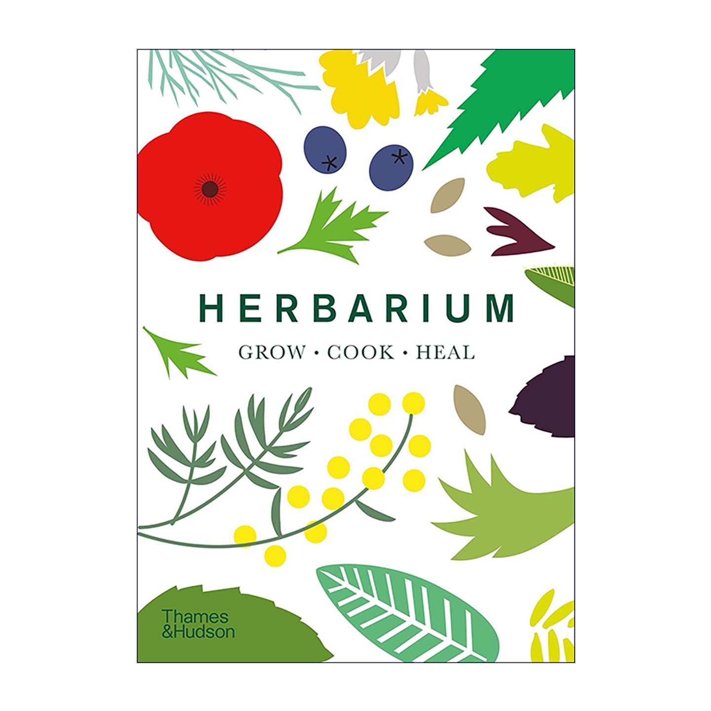 英文原版 Herbarium 草本志 100种植物的种植 烹饪与疗愈 现代设计版草药百科 英文版 进口英语原版书籍