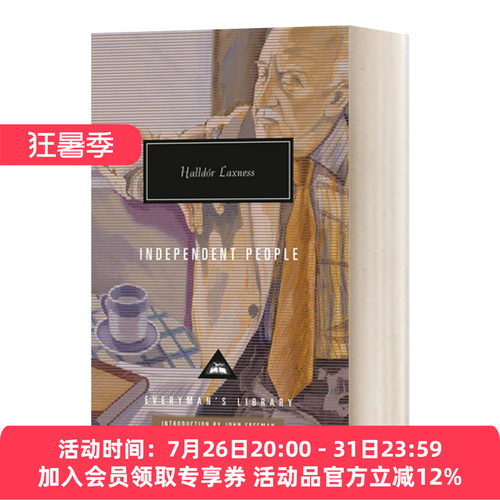 英文原版小说 Independent People 独立的人们 人人图书馆精装收藏版 英文版 进口英语原版书籍