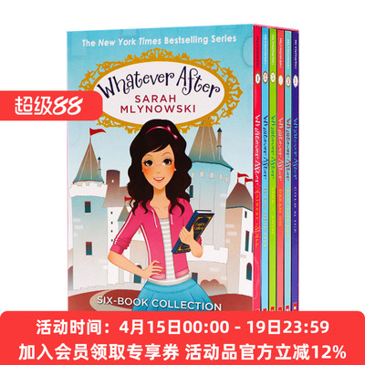 英文原版 Whatever After Boxset Books 1-6 瞬息万变系列1-6 儿童章节小说 儿童文学 睡前故事书 英文版 进口英语原版书籍