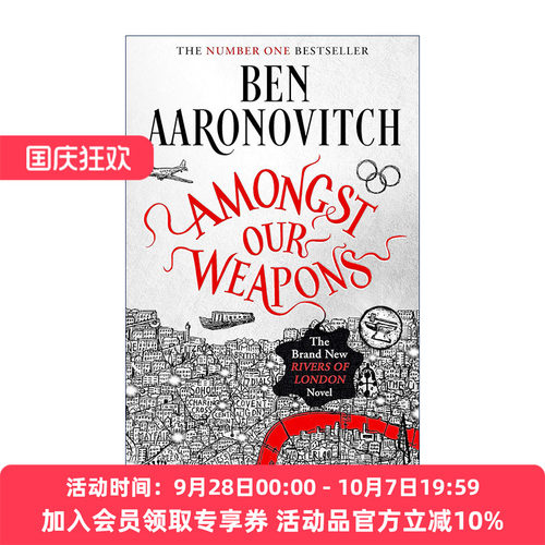 英文原版 Amongst Our Weapons 我们的武器 Rivers of London 伦敦河9 英文版 进口英语原版书籍