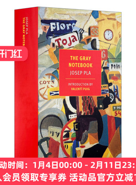 灰色笔记本 英文原版 The Gray Notebook New York Review Books Classics 文集 Josep Pla 英文版 进口英语原版书籍