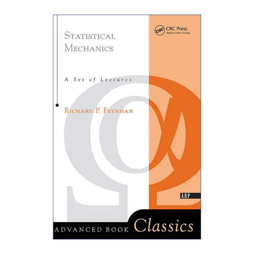 费曼统计力学讲义  英文原版 Statistical Mechanics 英文版 进口英语原版书籍