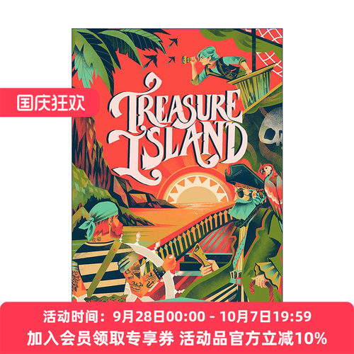 英文原版 开始读经典 金银岛 精装 Classic Starts Treasure Island 英文版 进口英语原版书籍