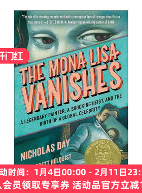 英文原版 The Mona Lisa Vanishes 蒙娜丽莎的消失 波士顿全球报号角书奖 儿童历史科普百科 达芬奇 精装 英文版 进口英语原版书籍