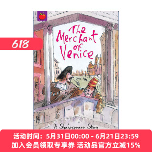 英文原版 A Shakespeare Story The Merchant of Venice 莎士比亚故事 威尼斯商人 英文版 进口英语原版书籍