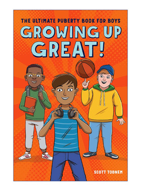 英文原版 Growing Up Great 男孩青春期指南 英文版 进口英语原版书籍