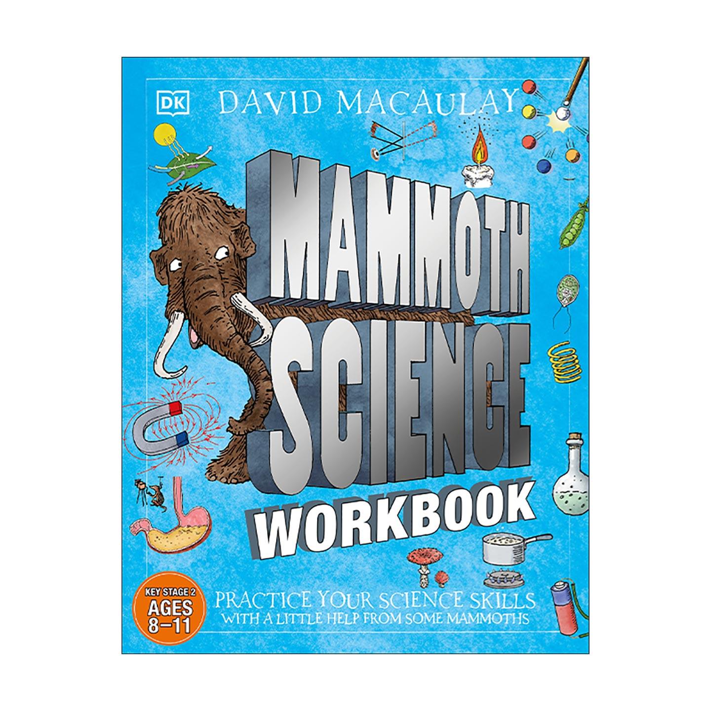 英文原版 Mammoth Science Workbook 猛犸科学练习册 DK儿童教材教辅 英文版 进口英语原版书籍