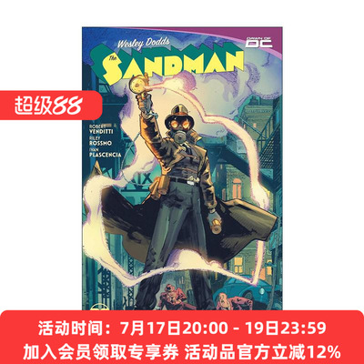 英文原版 Wesley Dodds The Sandman 韦斯利·道兹 睡魔 DC漫画 罗伯特·范蒂迪 英文版 进口英语原版书籍