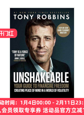 英文原版 Unshakeable 不可撼动的财务自由 英文版 进口英语原版书籍