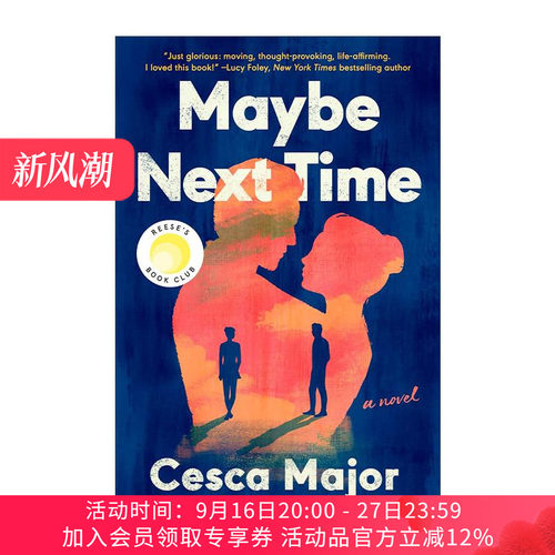 英文原版 Maybe Next Time 也许下次 Cesca Major畅销时光轮回小说 瑞茜读书俱乐部精选 英文版 进口英语原版书籍