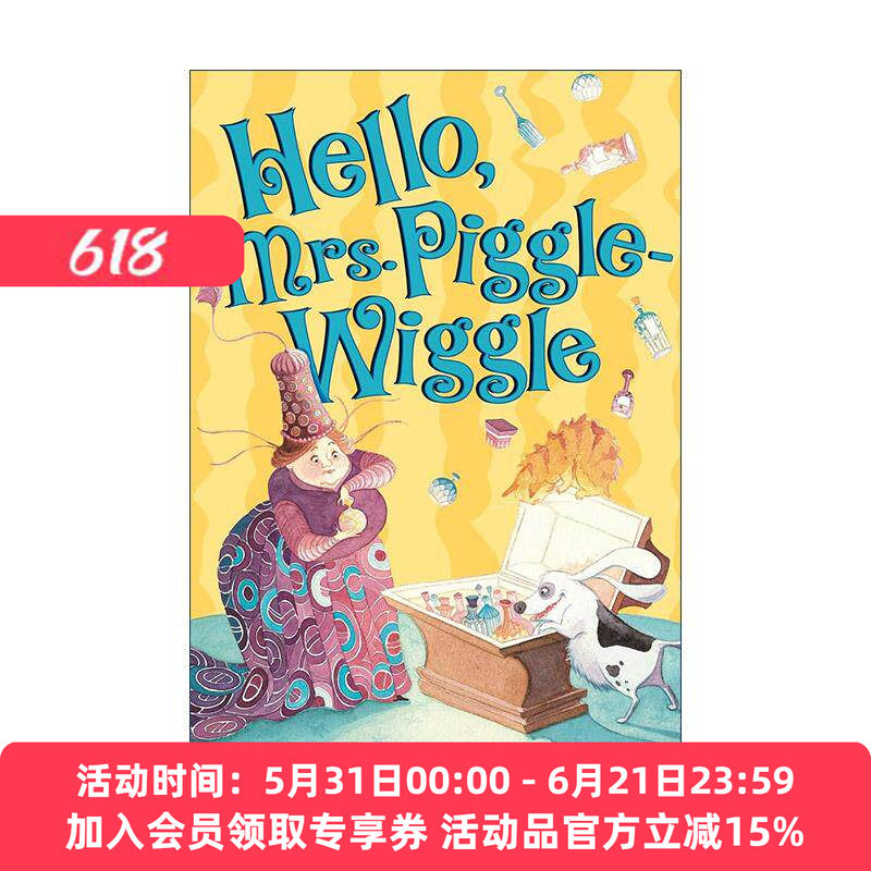 英文原版 Hello Mrs. Piggle-Wiggle 你好 小猪摇摆夫人 英文版 进口英语原版书籍