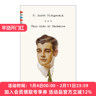 人间天堂 英文原版 This Side of Paradise Vintage Classics F. Scott Fitzgerald菲茨杰拉德 英文版 进口英语原版书籍