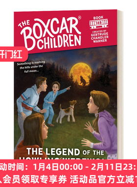 英文原版 The Legend of the Howling Werewolf 狼人的传说 棚车少年148 The Boxcar Children Mysteries 英文版 进口英语书籍