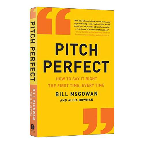 英文原版 Pitch Perfect 精准表达 职场沟通秘籍 Bill McGowan 英文版 进口英语原版书籍