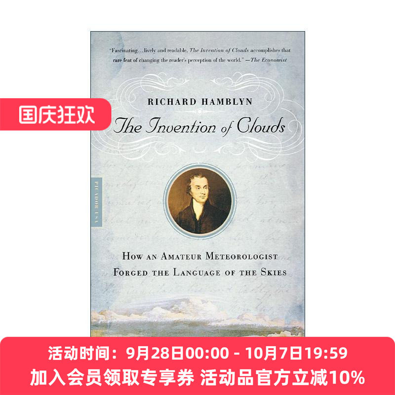 英文原版 The Invention of Clouds 云的发明 一个业余气象学家如何伪造天空的语言 洛杉矶时报图书奖 英文版 进口英语原版书籍