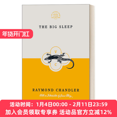 长眠不醒 英文原版小说 The Big Sleep 纪念版 Raymond Chandler雷蒙德 钱德勒 英文版 进口英语原版书籍