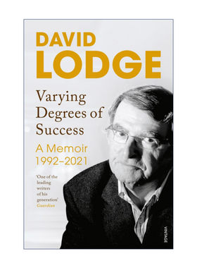 英文原版 Varying Degrees of Success 不同程度的成功  小世界作者戴维·洛奇自传1992-2020 英文版 进口英语原版书籍
