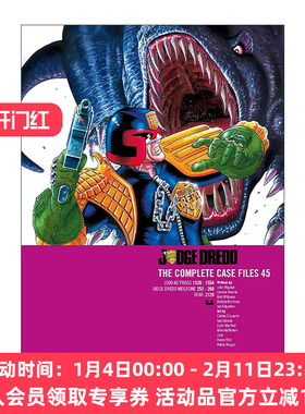 英文原版 Judge Dredd Case Files 45 特警判官 漫画合集45 英文版 进口英语原版书籍