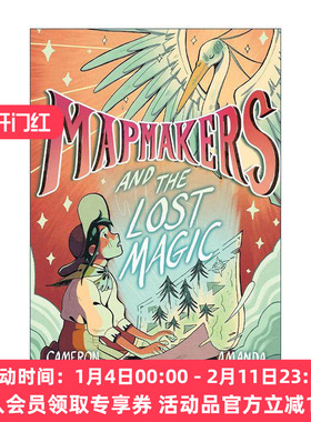 英文原版 Mapmakers and the Lost Magic 制图师与失落魔法 制图者系列1 儿童全彩奇幻冒险图像 英文版 进口英语原版书籍