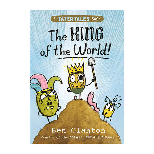 土豆三兄妹系列2 世界之王 英文原版 Tater Tales the King of the World! 幽默彩色漫画 英文版 进口英语原版书籍