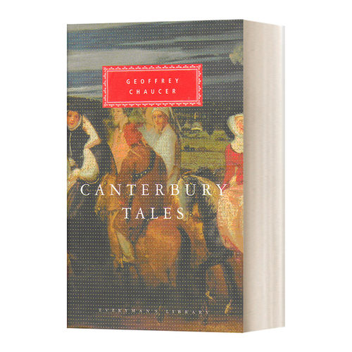 坎特伯雷故事集 英文原版小说 Canterbury Tales 乔叟 Everyman精装版 英文版 进口英语原版书籍