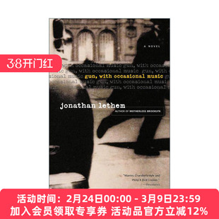 英文原版 Gun with Occasional Music 枪,偶尔有音乐 乔纳森?勒瑟姆 英文版 进口英语原版书籍
