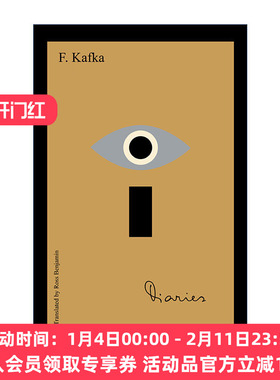英文原版 The Diaries of Franz Kafka The Schocken Kafka Library 弗兰兹·卡夫卡日记集 精装 英文版 进口英语原版书籍