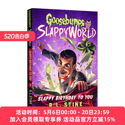 英文原版 Goosebumps SlappyWorld #1 Slappy Birthday to You 鸡皮疙瘩第二季1 英文版 进口英语原版书籍