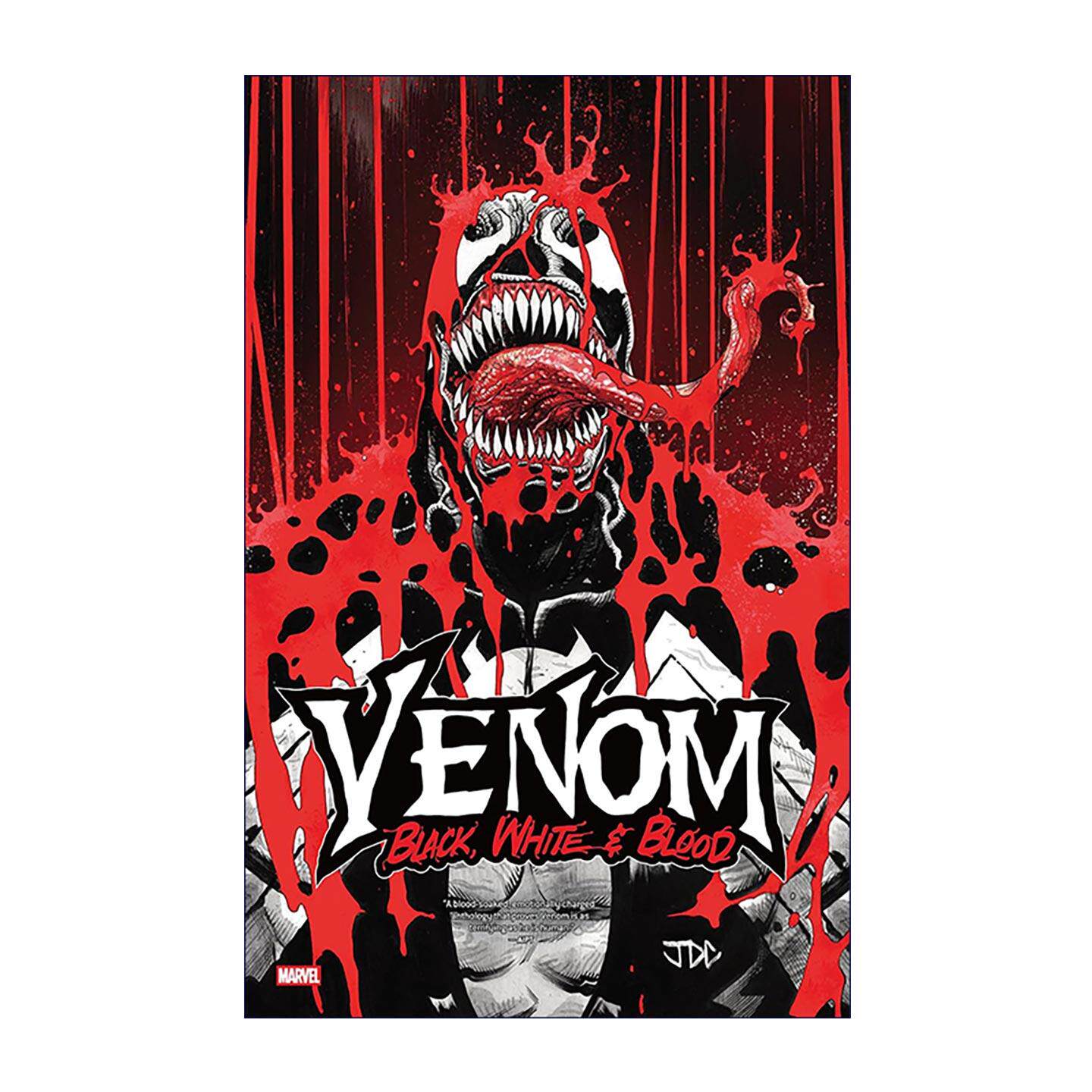 英文原版 Venom Black White & Blood Treasury Edition 毒液 黑白血色 大开本收藏版 1-4合集 漫威漫画 进口英语原版书籍