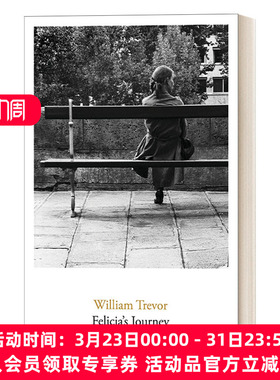 费丽西娅的旅行 英文原版小说 Felicia's Journey 威廉·特雷弗长篇代表作 英文版 进口英语原版书籍