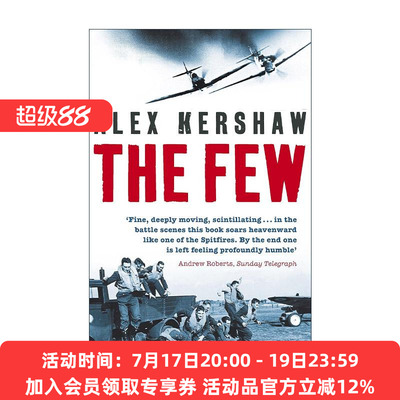 英文原版 The Few 美国飞行员在英国 二战历史 Alex Kershaw 英文版 进口英语原版书籍