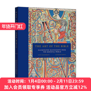 英文原版 The Art of the Bible Illuminated Manuscripts from the Medieval World 中世纪世界的插图手稿 艺术鉴赏 精装 英文版