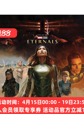 英文原版 Marvel Studios' Eternals 漫威影业 永恒族 电影艺术设定集 精装漫画 英文版 进口英语原版书籍