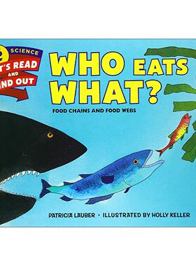 英文原版 Let's Read and Find Out 2 Who Eats What 自然科学启蒙阅读与发现2级 食物链 英文版 进口英语原版书籍