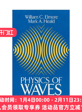 英文原版 Physics of Waves 波的物理学 波理论 William C. Elmore 英文版 进口英语原版书籍