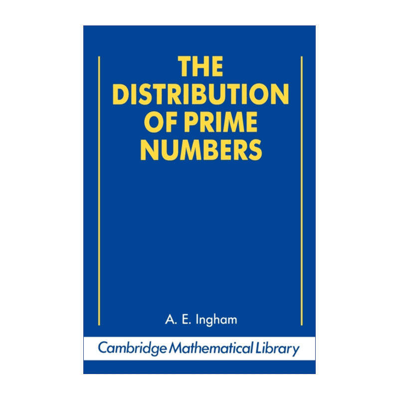 素数分布 英文原版 The Distribution of Prime Numbers 剑桥图书馆系列 英文版 进口英语原版书籍