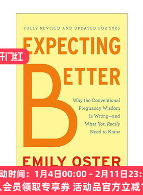 英文原版 Expecting Better 一个经济学家的怀孕指南 修订更新礼物版 精装 艾米丽·奥斯特 英文版 进口英语原版书籍