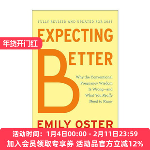 英文原版 Expecting Better 一个经济学家的怀孕指南 修订更新礼物版 精装 艾米丽·奥斯特 英文版 进口英语原版书籍