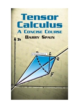 张量微积分 英文原版 Tensor Calculus 简明课程 Barry Spain 英文版 进口英语原版书籍