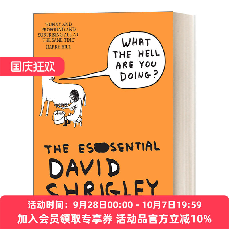 你到底在做什么 英文原版 What The Hell Are You Doing? 英国幽默漫画家大卫 史瑞格里 英文版 进口英语原版书籍