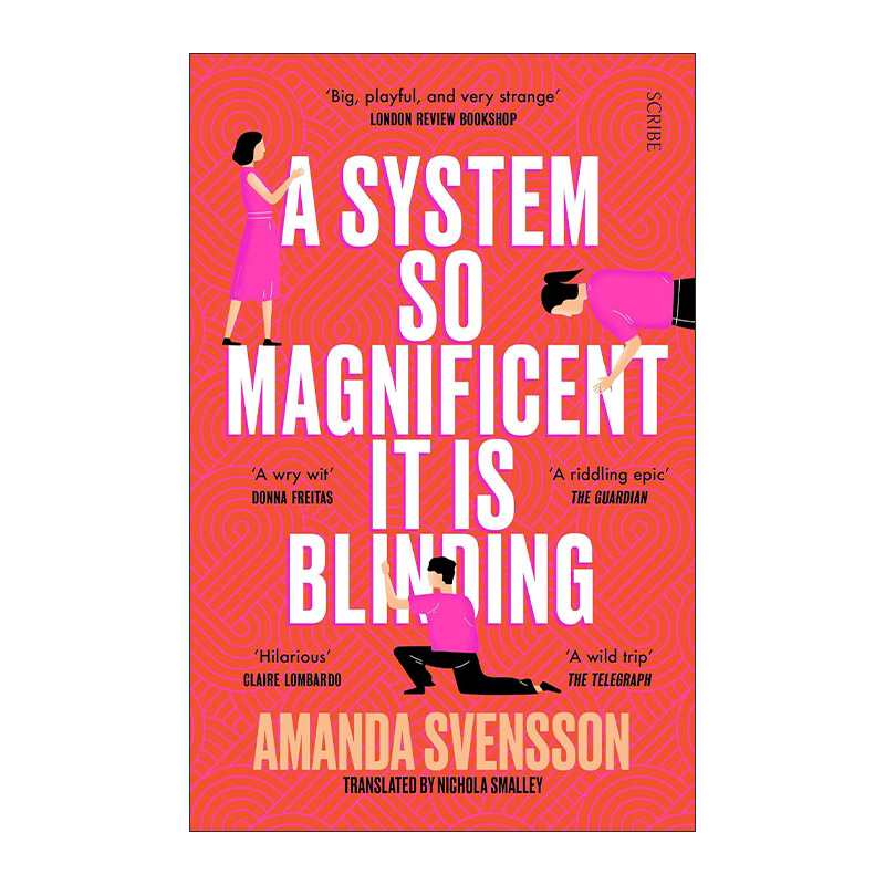 英文原版 A System So Magnificent It Is Blinding 一家三口 瑞典作家阿曼达·斯文森 布克国际奖提名 英文版 进口英语原版书籍