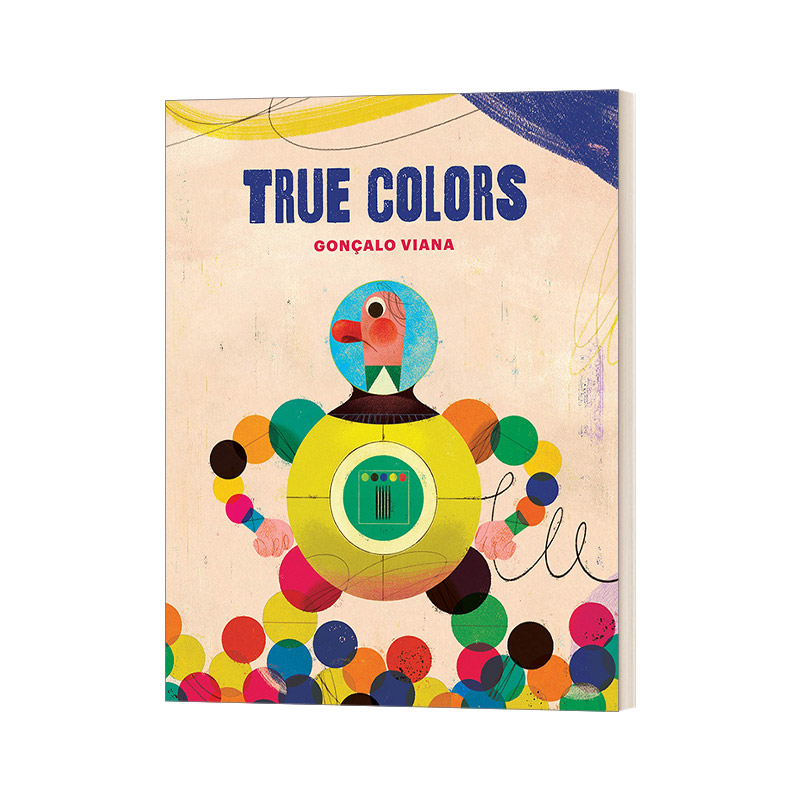 真实的颜色 英文原版 True Colors 儿童绘本 故事图画书 美育色彩启蒙 形状 低幼早教 英文版 进口英语原版书籍