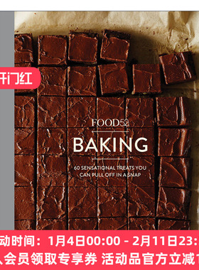英文原版 Food52 Baking 60种你可以在瞬间完成的美味 精装烘焙食谱 英文版 进口英语原版书籍