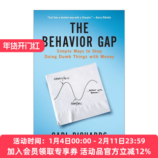 行为差距 英文原版 The Behavior Gap 停止用金钱做蠢事的简单方法 理财 Carl Richards 精装 英文版 进口英语原版书籍